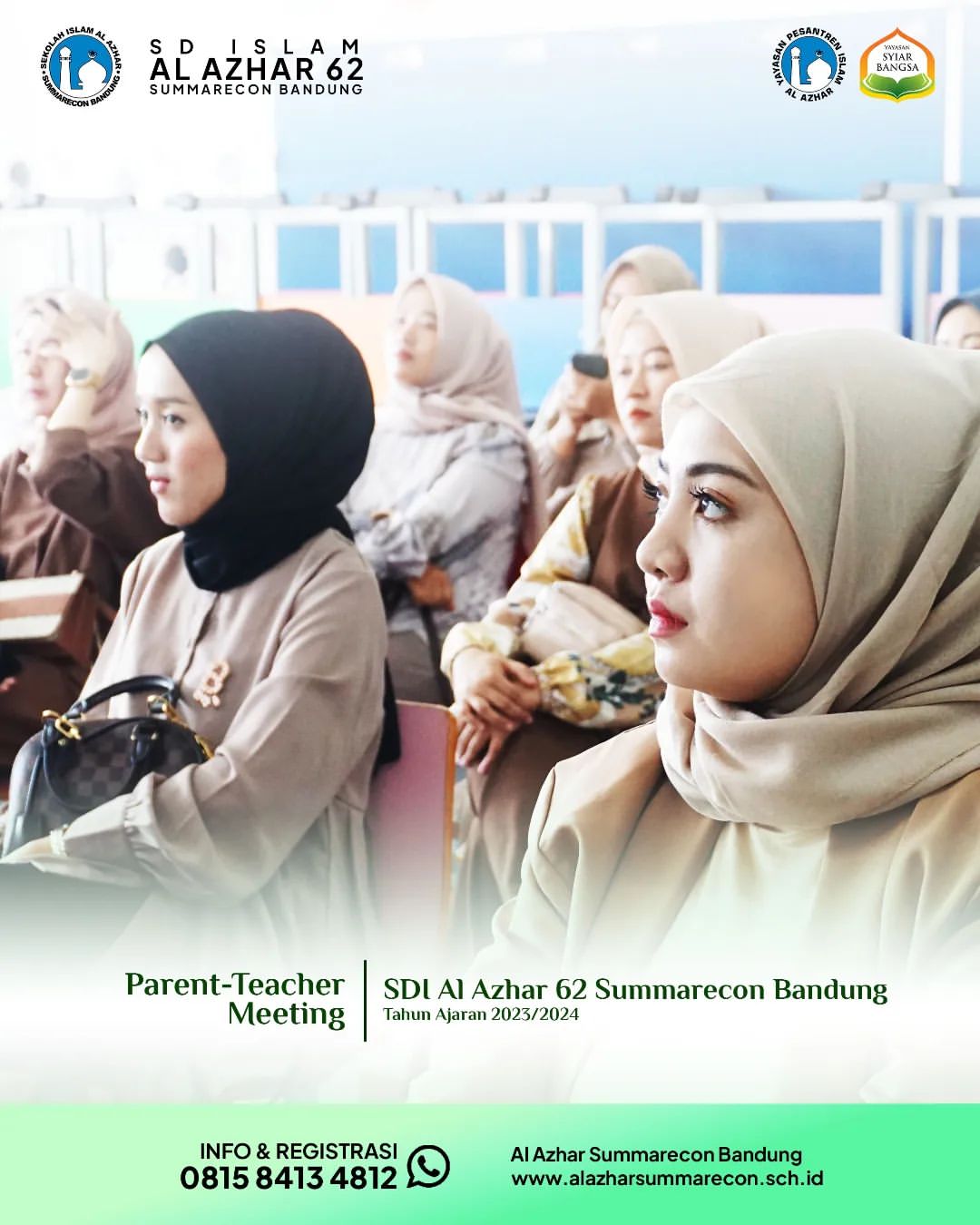 Parent Teacher Meeting - SDI Al Azhar 62 Summarecon Bandung